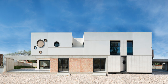 casa_iA - Industrial - Fachada - Madrid - de LANDÍNEZ+REY arquitectos