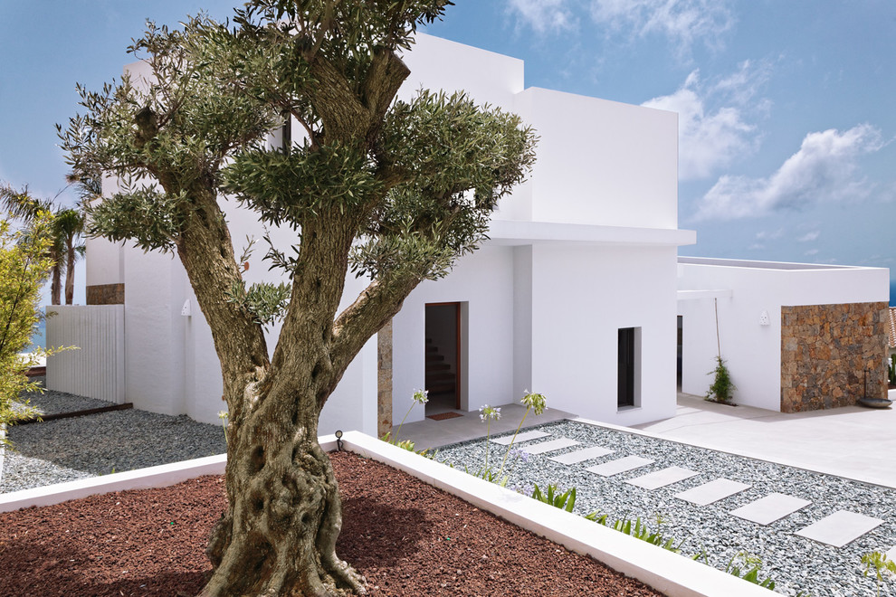 Example of a trendy exterior home design in Alicante-Costa Blanca