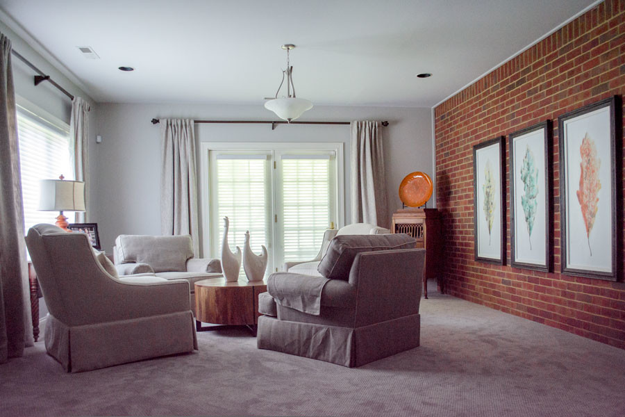 2017 Frankfort Home Basement Gathering Room Traditional Family