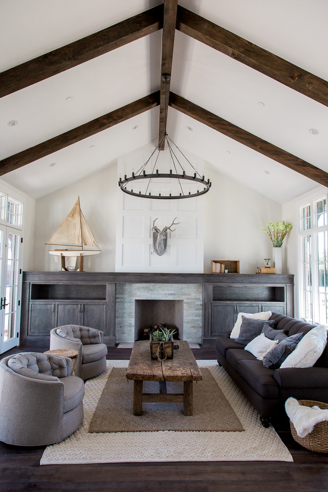 Transitional family room photo in Phoenix