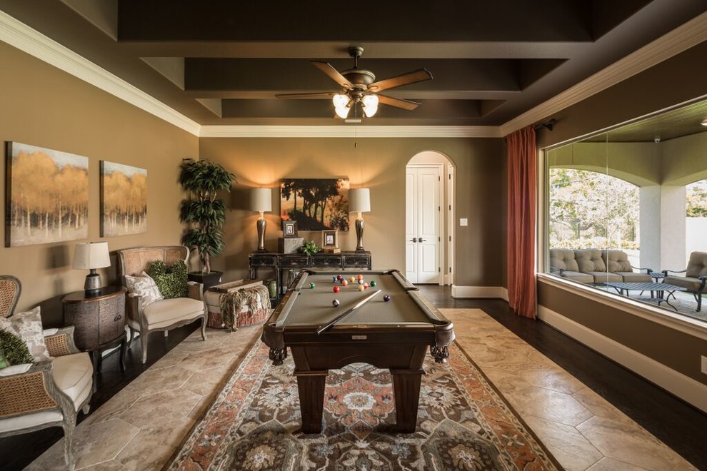 Classic games room in Houston.