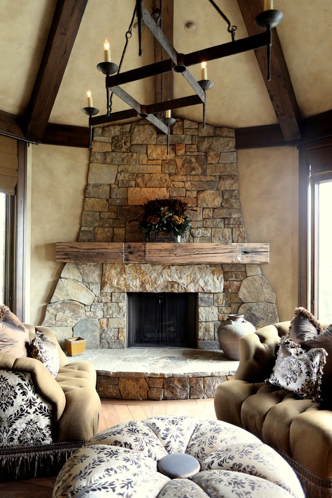 A Wayzata Storybook - Traditional - Family Room - Minneapolis - by ...