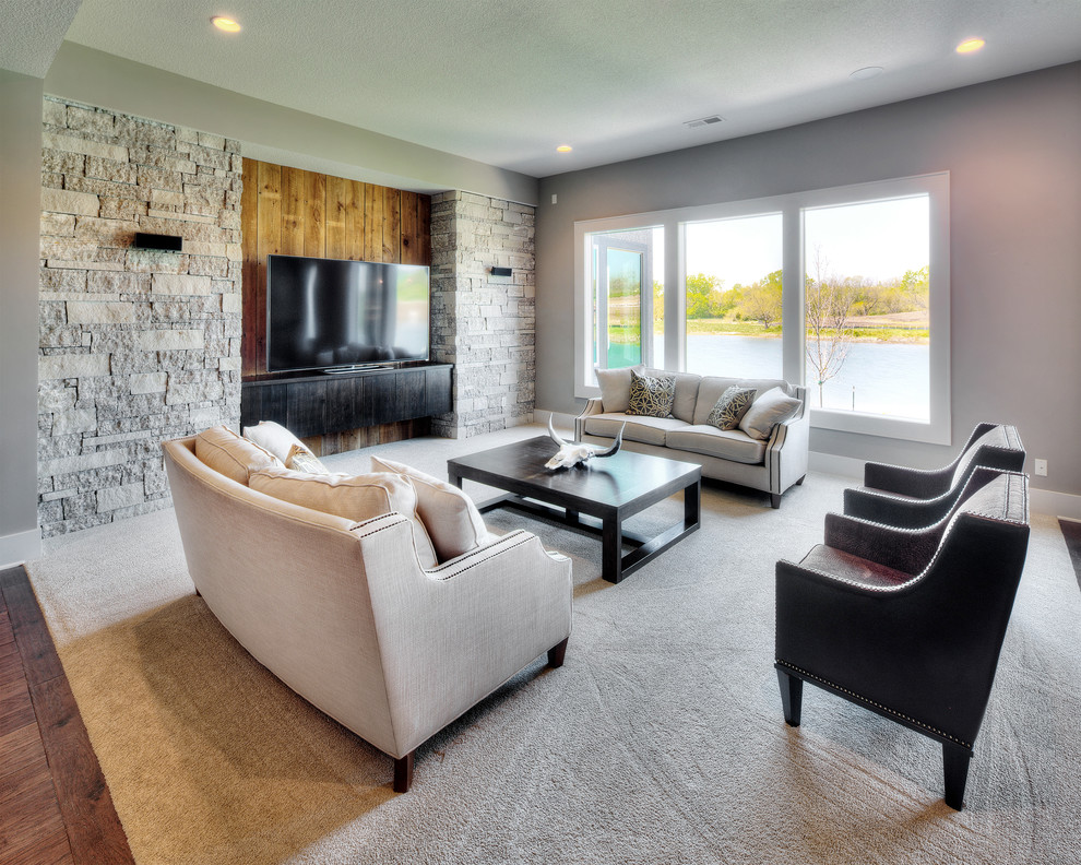 Addison II Floor Plan Games Room Kansas City by Starr Homes