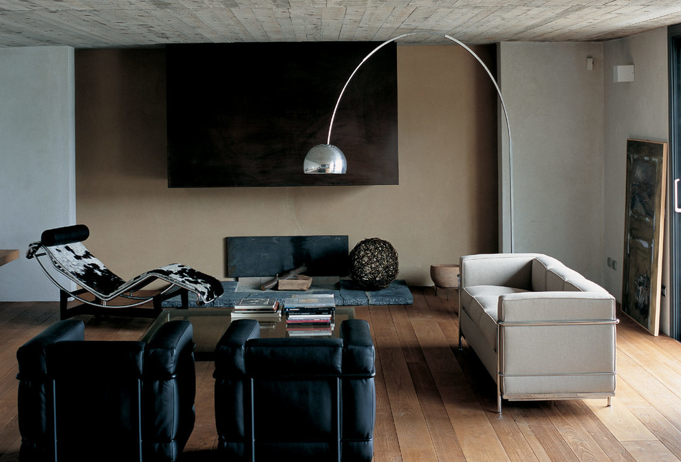 Foto di un soggiorno moderno