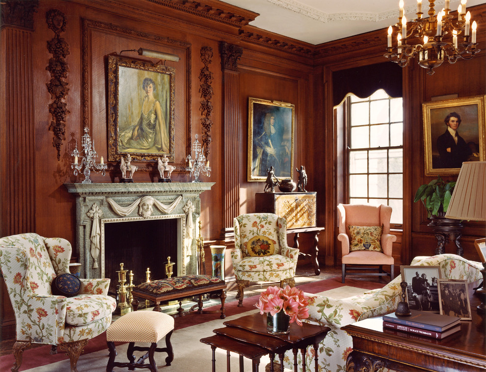 Klassisches Wohnzimmer in Philadelphia