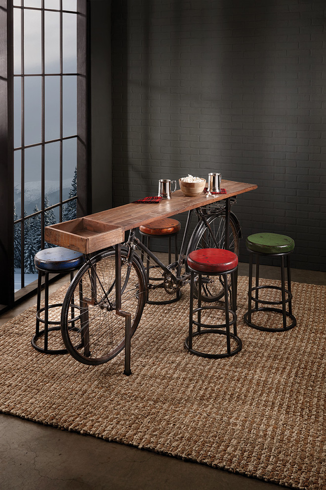 Art Van Furniture Rec Room Industrial Family Room Detroit by