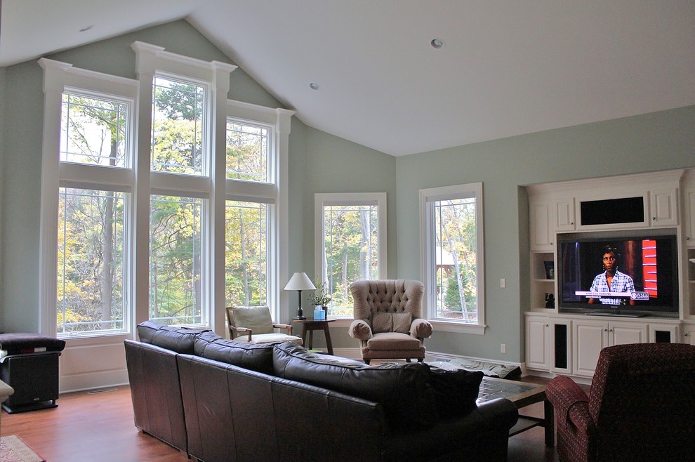 Asbury Estates Craftsman Family Room Other by Laughlin Builders