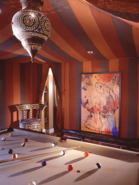 Photo of a contemporary games room in Orange County.
