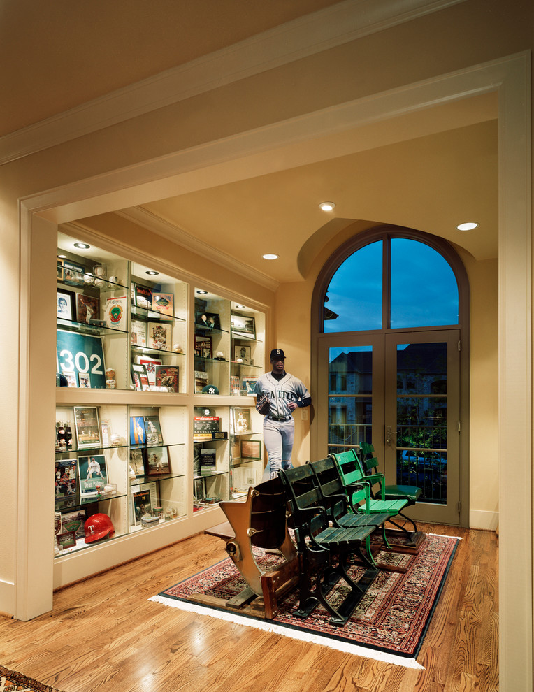 This is an example of a classic games room in Dallas.