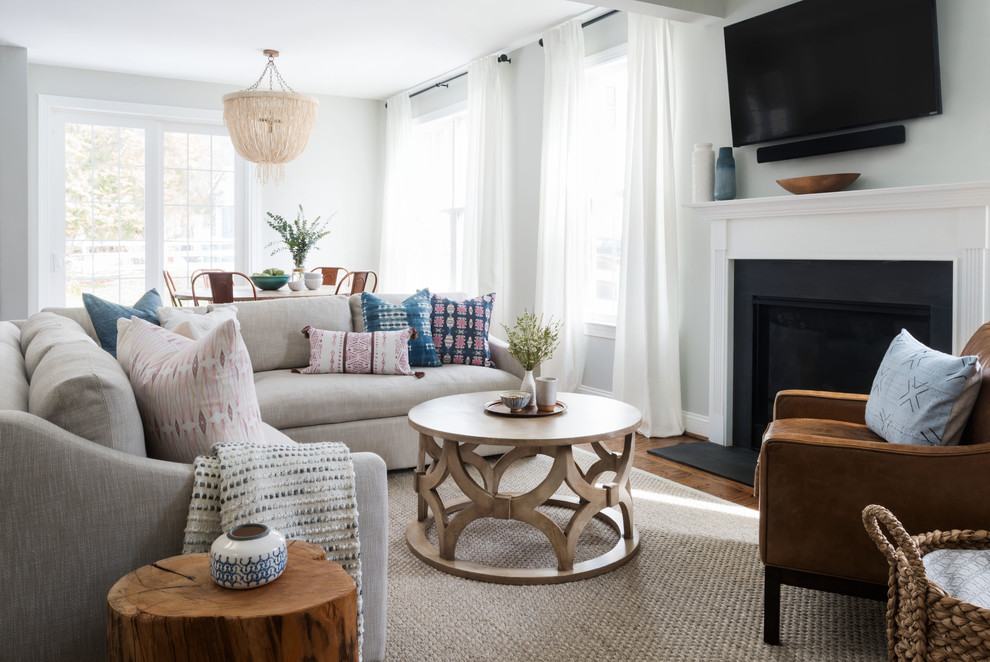 Berwyn New Build - Transitional - Family Room - Philadelphia - by