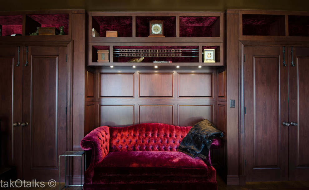 Billiard Room Traditional Family Room Chicago by Modern