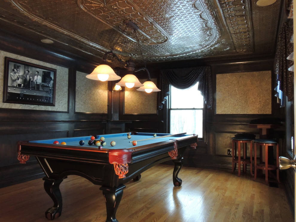 Billiard Room - Traditional - Family Room - Philadelphia - by Veneshe ...