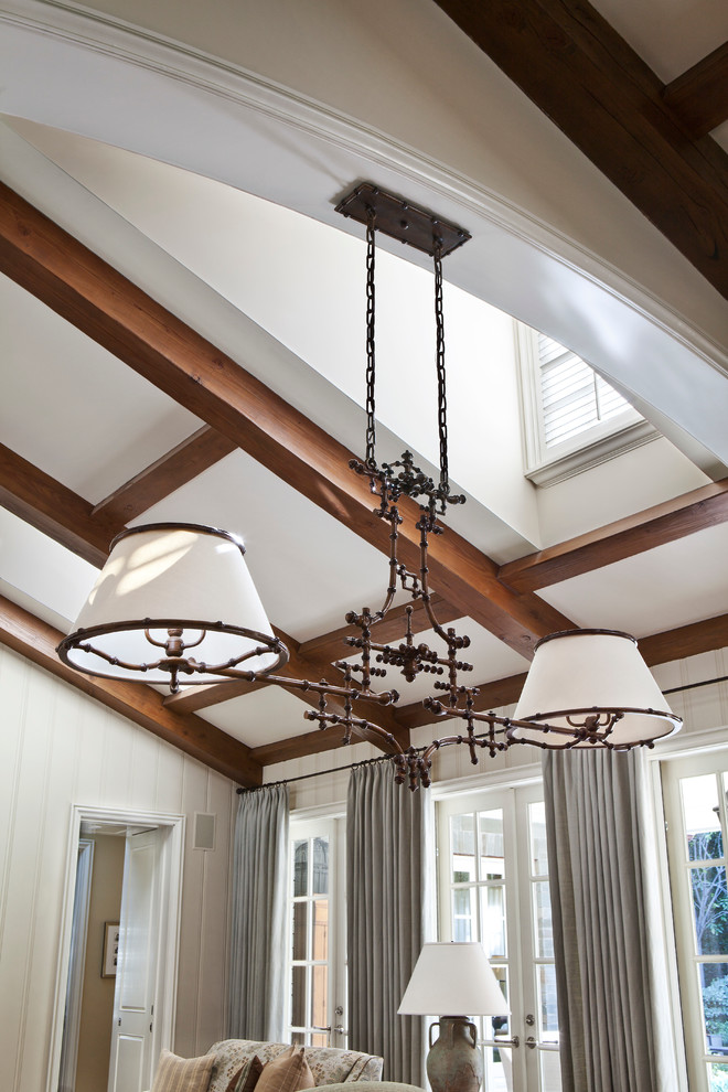 Bluestone Manor House Traditional Family Room Los Angeles by