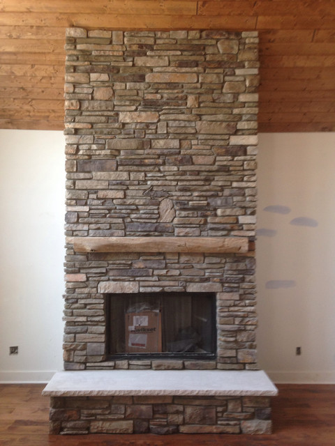 Boral Cultured Stone - Southern Ledgestone - Traditional - Games Room ...