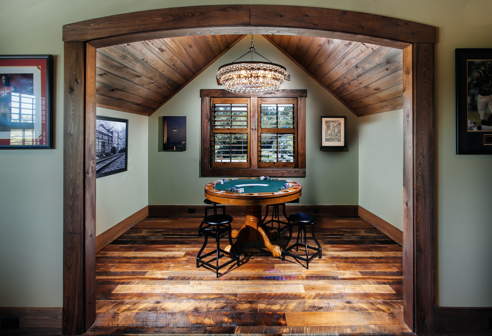 Traditional games room in Charleston with a game room and medium hardwood flooring.