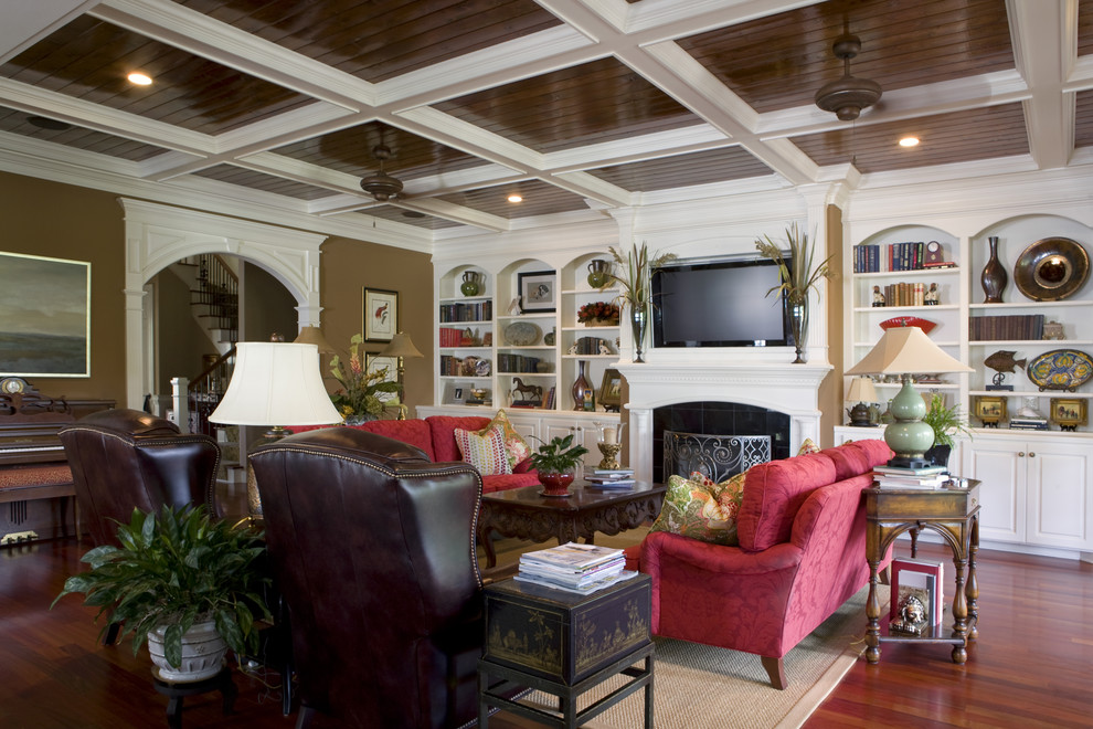 Design ideas for a classic games room in Charleston.