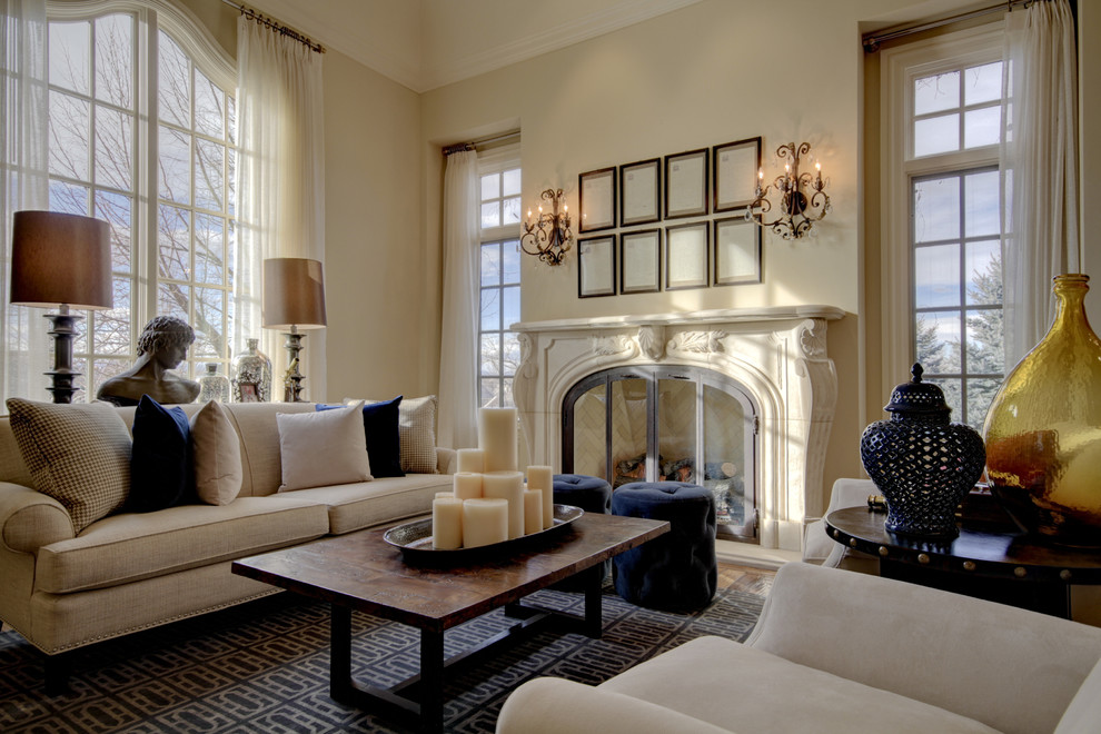 Buell Mansion Home - Mediterranean - Living Room - Denver - by Joei ...