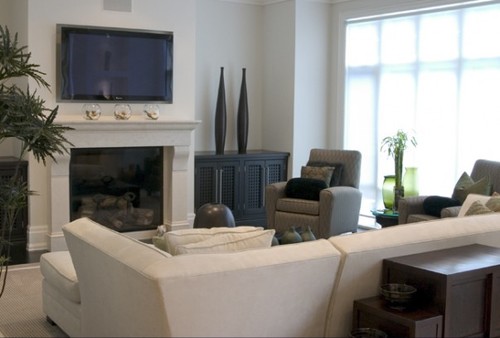 family room fireplace