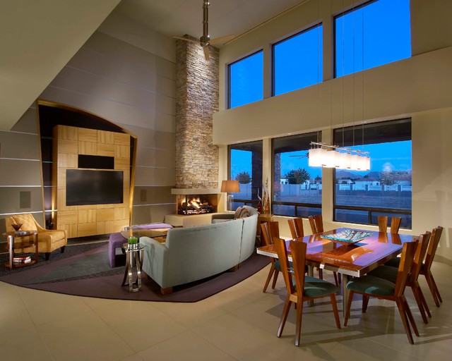 Cabo Wabo 2 - Modern - Wohnzimmer - Phoenix - von Alexander Enterprises