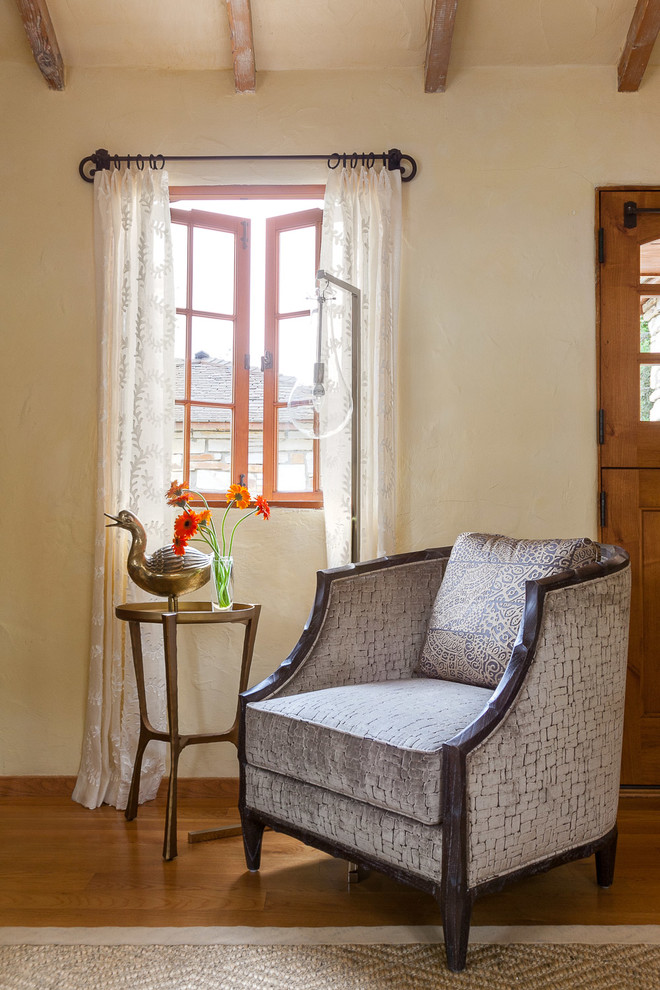 Carmel by the Sea Cottage - Mediterranean - Family Room - San Francisco ...