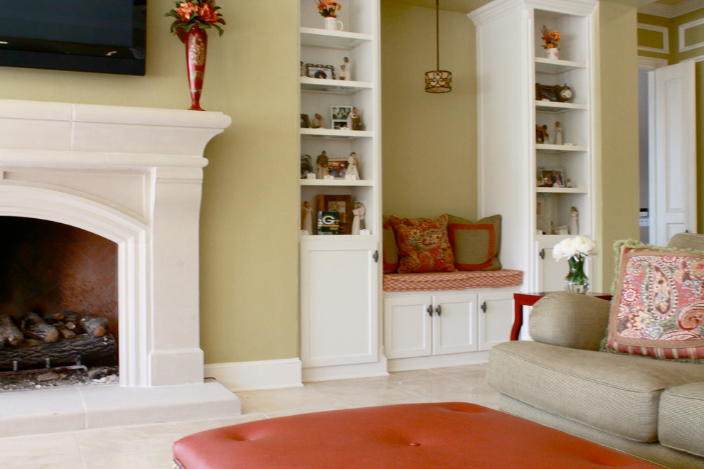 Classic and elegant Rockwall Home Traditional Family Room Dallas by Traci Connell