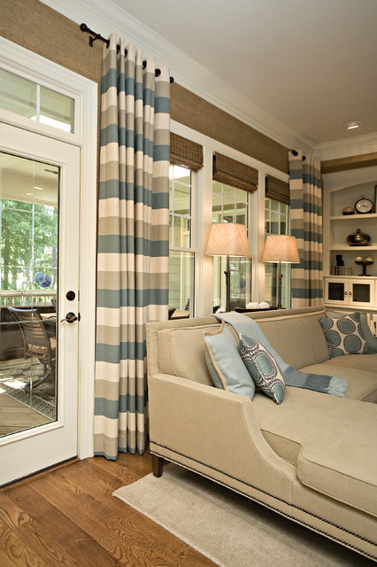 Extend Window Design Solutions With Short Curtain Rods