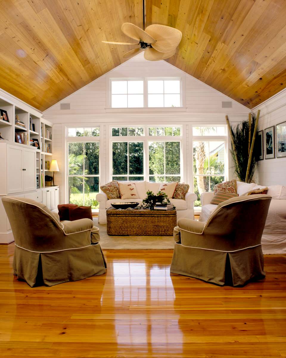 houzz coastal living rooms on Coastal Living Magazine Sunroom Tropical Family Room Charleston By Heidi Walker Interior Design Houzz