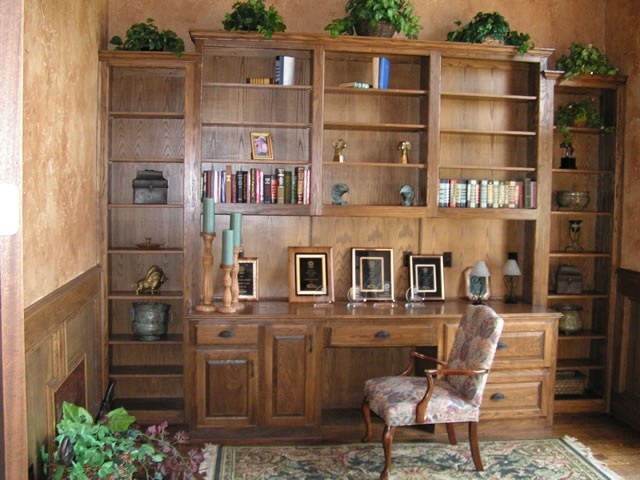 Example of a classic family room design in Dallas