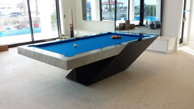 Custom Pool Table by MITCHELL Pool Tables - Contemporain - Salle de Séjour  - Tampa - par Mitchell Pool Tables | Houzz
