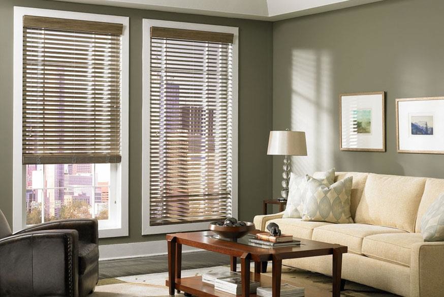 Dark Wood Blinds Lafayette Living Room Ideas Modern Family Room Denver By Windows Dressed Up Houzz