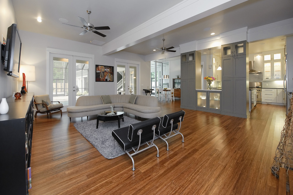 Dibros Design & Construction Geneva Contemporary Family Room