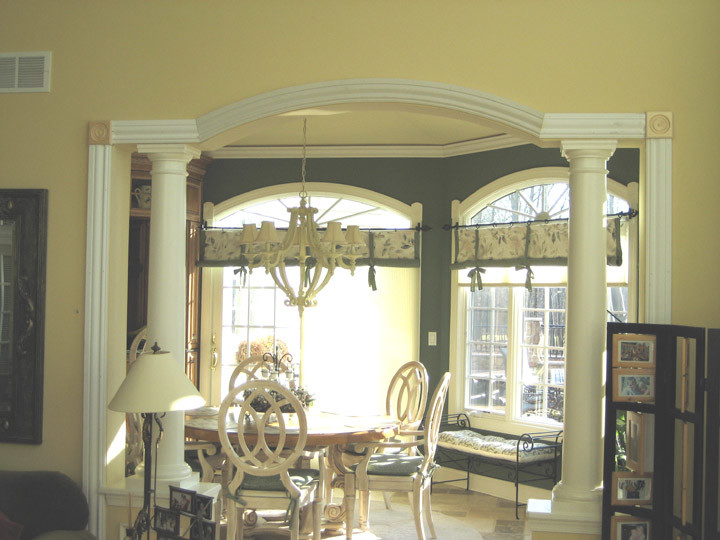 Door surrounds Traditional Dining Room New York by JL Molding