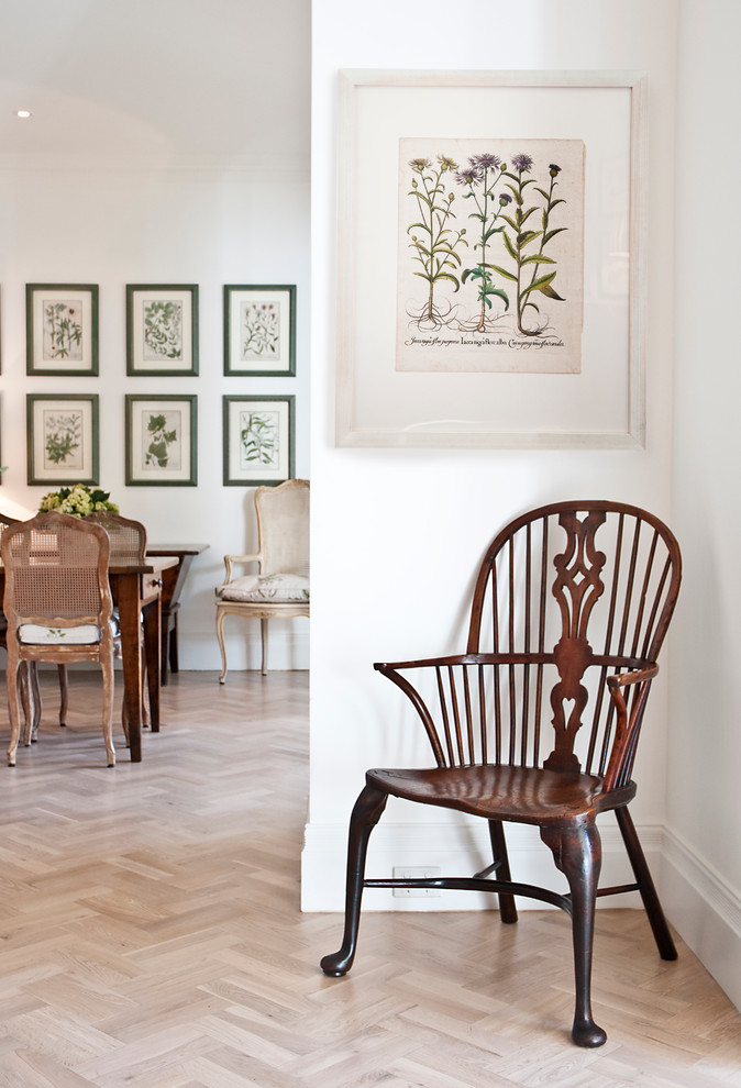 Dressing a house with art Traditional Family Room Melbourne by