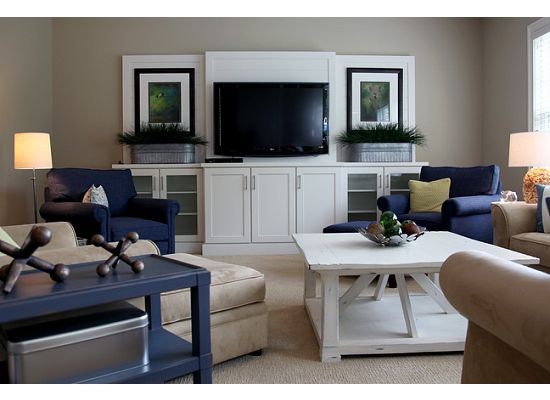 Family room - transitional family room idea in Grand Rapids