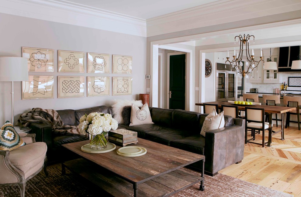 Inspiration for a timeless family room remodel in Vancouver