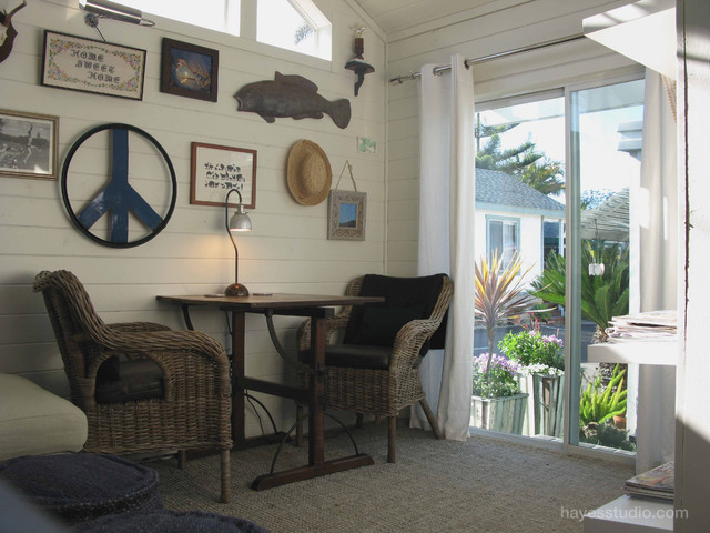 Encinitas Cottage Mobile Home Traditional Games Room Phoenix By Hayes Inc Architecture Interiors Houzz Ie - Decor Ideas For Mobile Homes