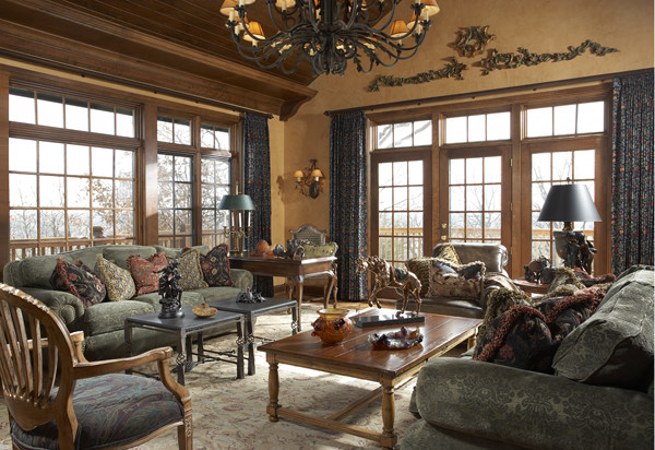 English Manor House In Edina Traditional Family Room Minneapolis By Bruce Kading Interior Design