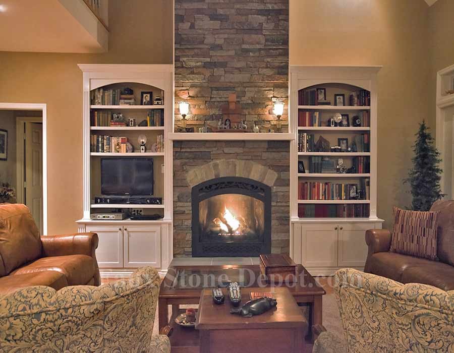 Faux Stone Fireplaces Contemporary Family Room Dc Metro By Faux Stone Depot Houzz