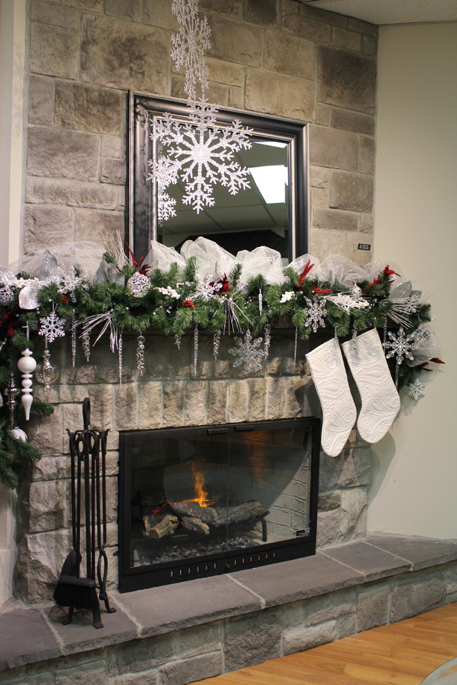 Fireplace Decorating Ideas - Traditional - Family Room - Toronto - by ...