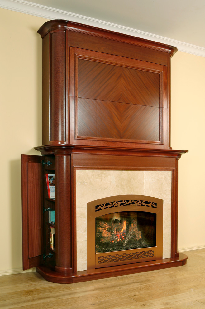 Fireplace/Mantel - Traditional - Family Room - New York - by Essential ...