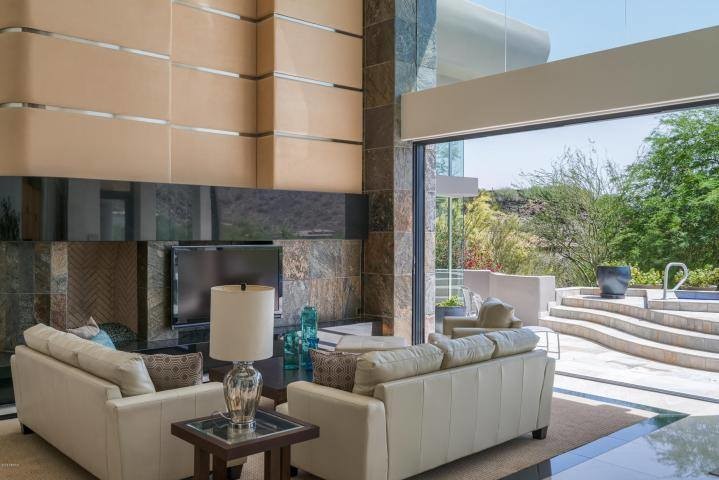 Modernes Wohnzimmer in Phoenix
