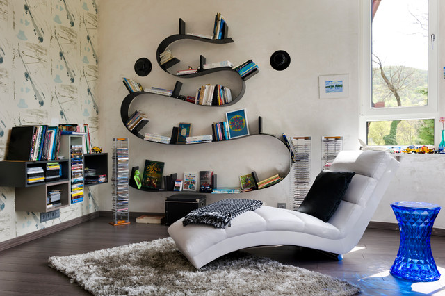 Zoom mobilier : La Bookworm, une étagère qui se plie aux envies !