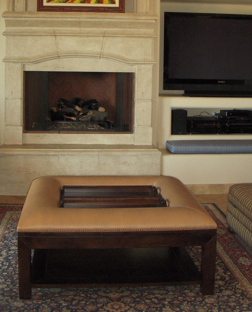 Four Rooms Window Treatments and Extras Traditional Games Room