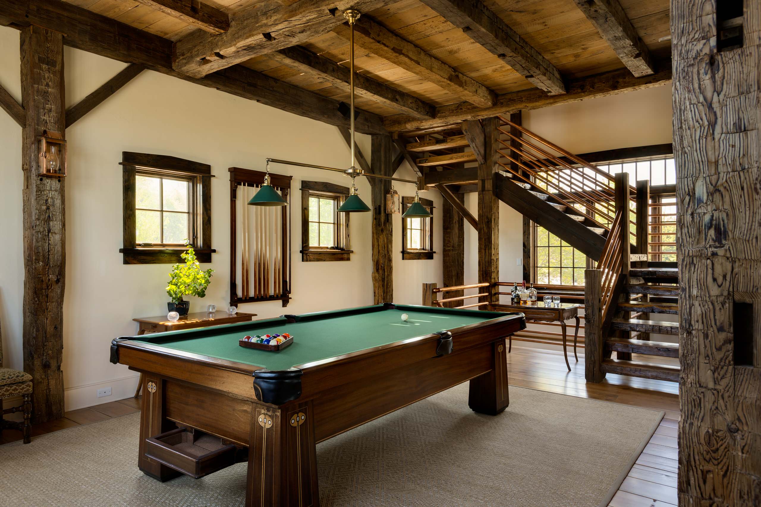 Rustic Pool Table Photos Ideas Houzz