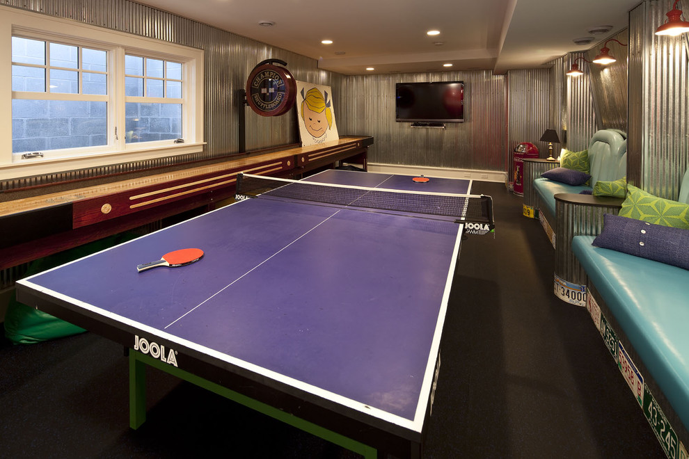 Game Room Traditional Family Room Minneapolis By Hendel Homes