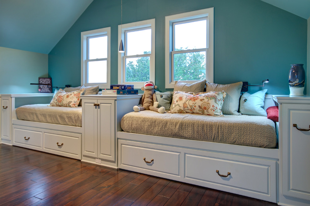 Game Room Trundle Beds - Contemporary - Family Room - Austin - by ...