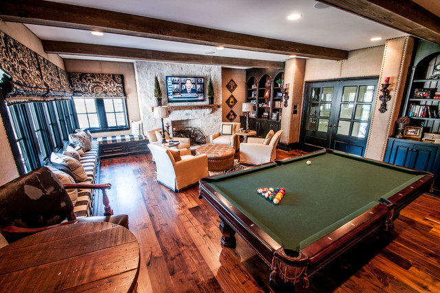 Gentlemen's Room - Contemporary - Games Room - Charlotte - by Audio Video  Concepts & Design, Inc. | Houzz IE