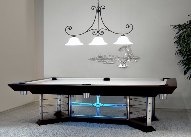 Glass Pool Table by MITCHELL Pool Tables - Contemporary ...