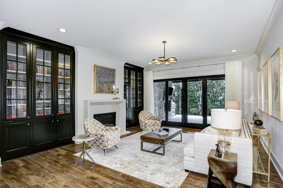 Great Rooms & Family Rooms - New Construction - Transitional - Family ...