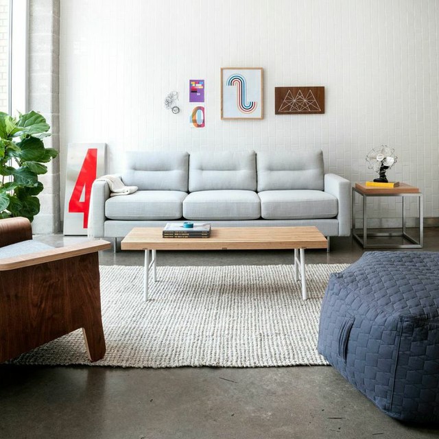 Gus Modern Logan Sofa Modern Living Room New York by Zin Home Houzz IE